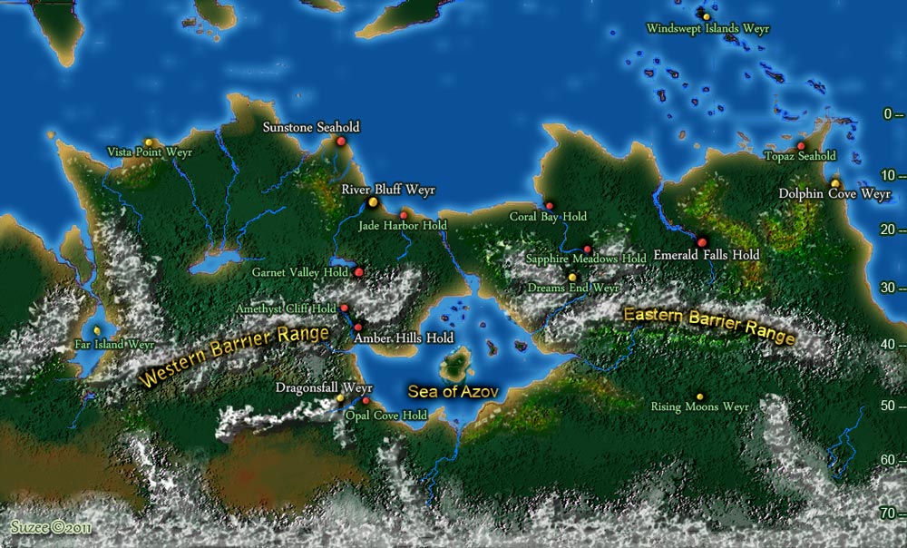 Triad Weyrs Map