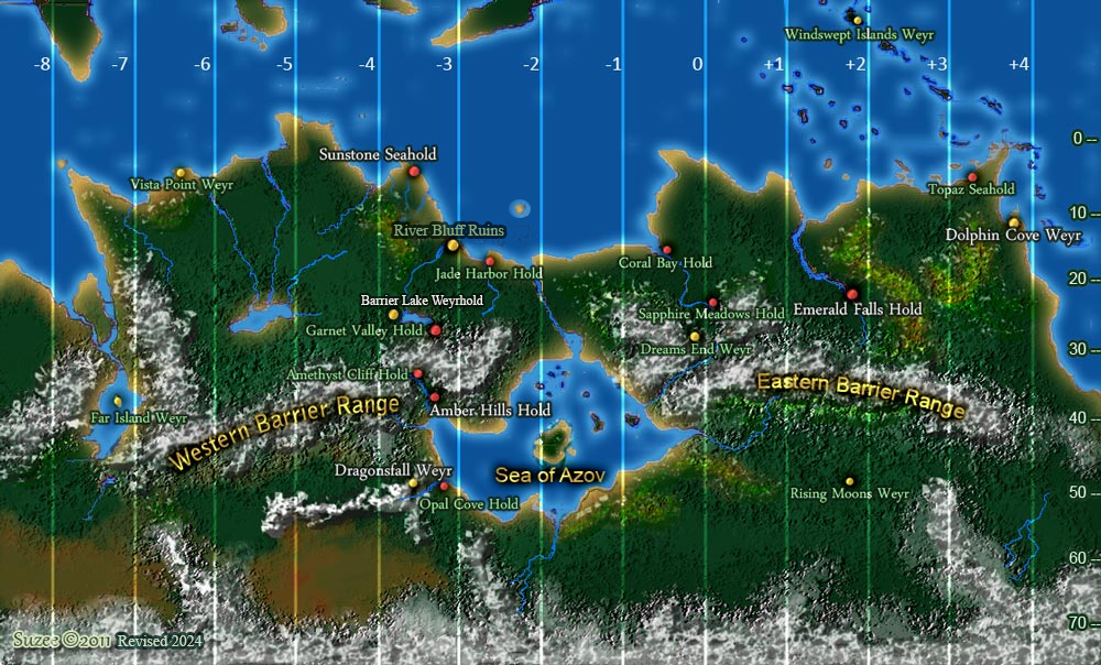 Triad Weyrs Map